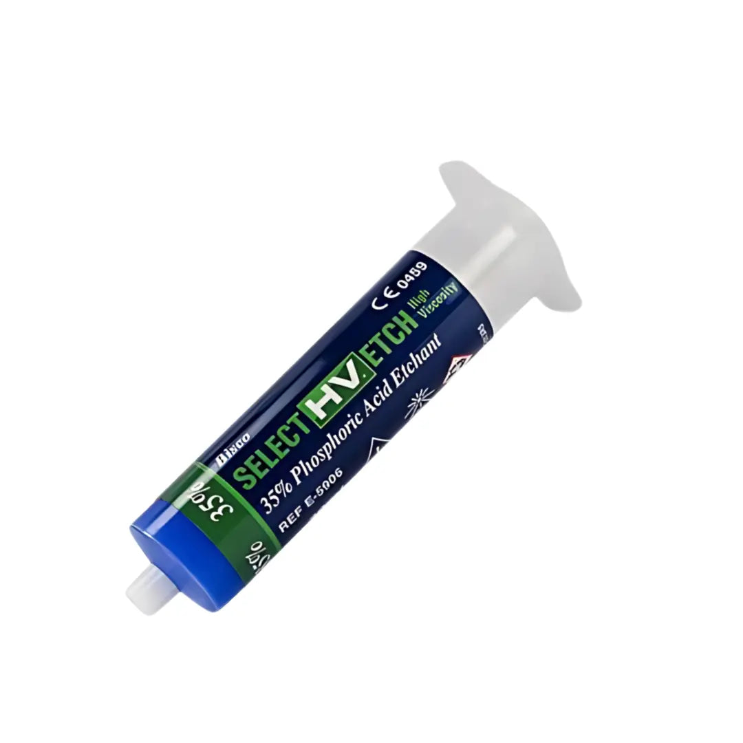 Select HV Etch: 35% Gel phosphoric acid Bisco