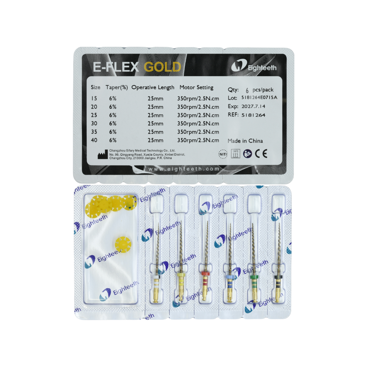E-FLEX GOLD Eighteeth