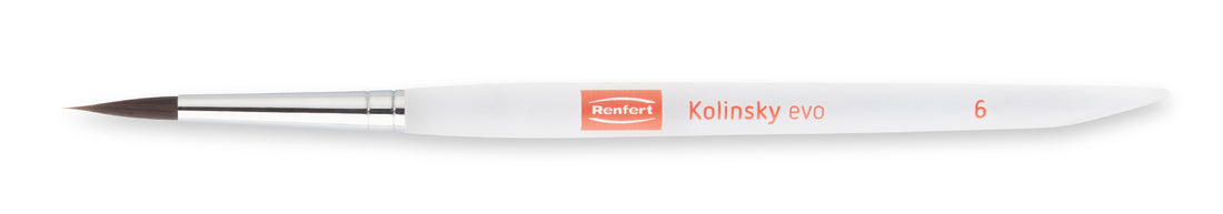 Kolinsky evo Ceramic brush - Bionic hair (Size 6)