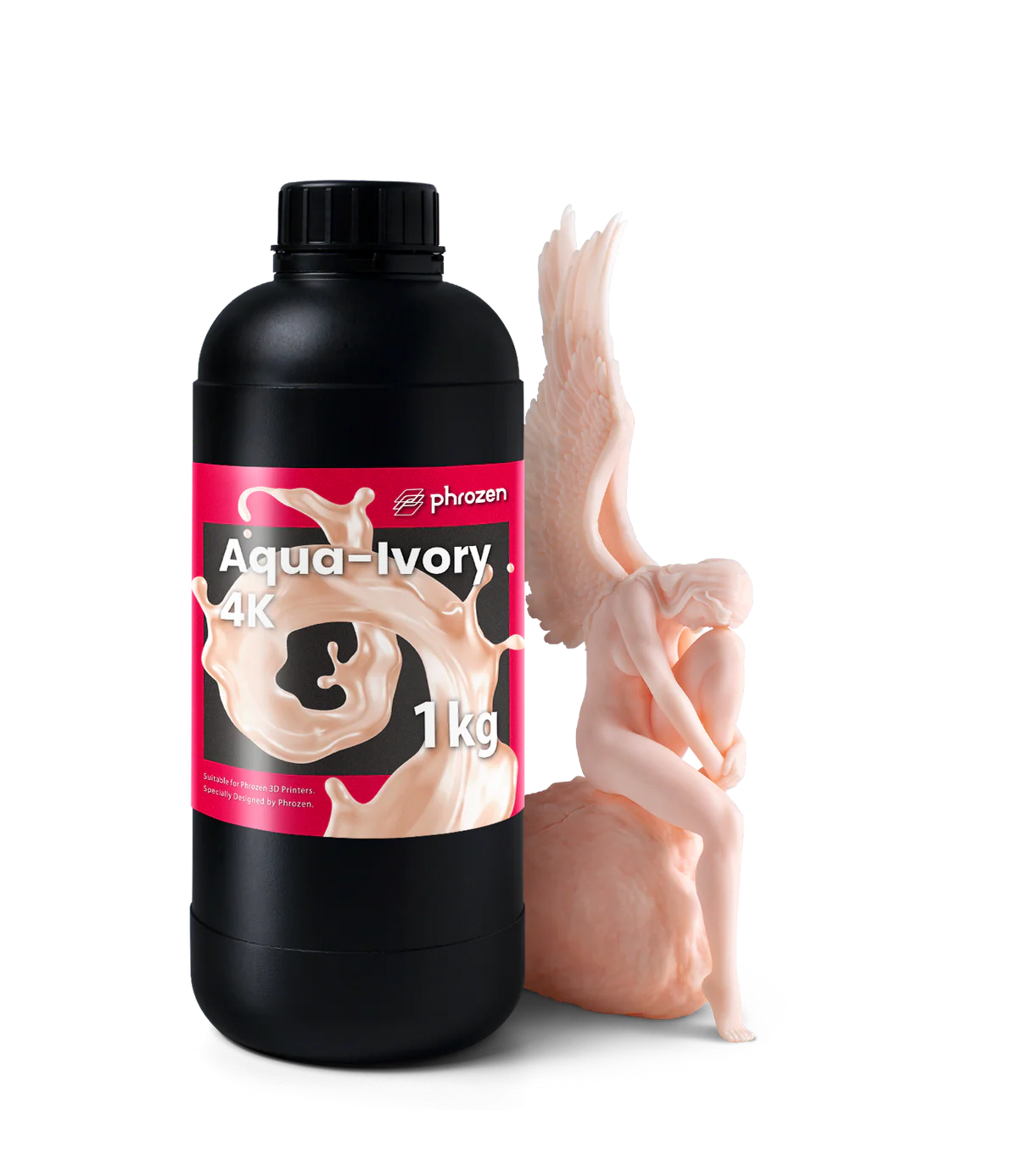 Phrozen High-Resolution Aqua 4K Resin Ivory 3D Resin