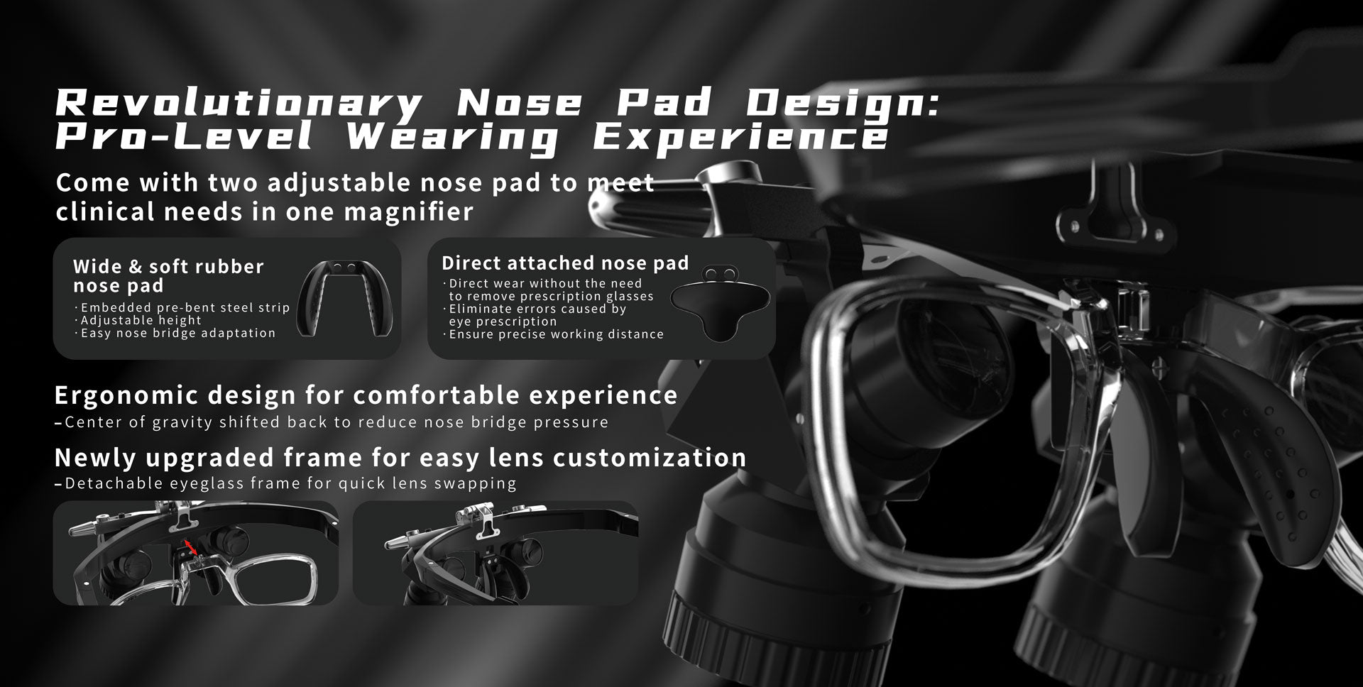 Brilliance 48° Pro - Surgical Binocular Loupes Eighteeth