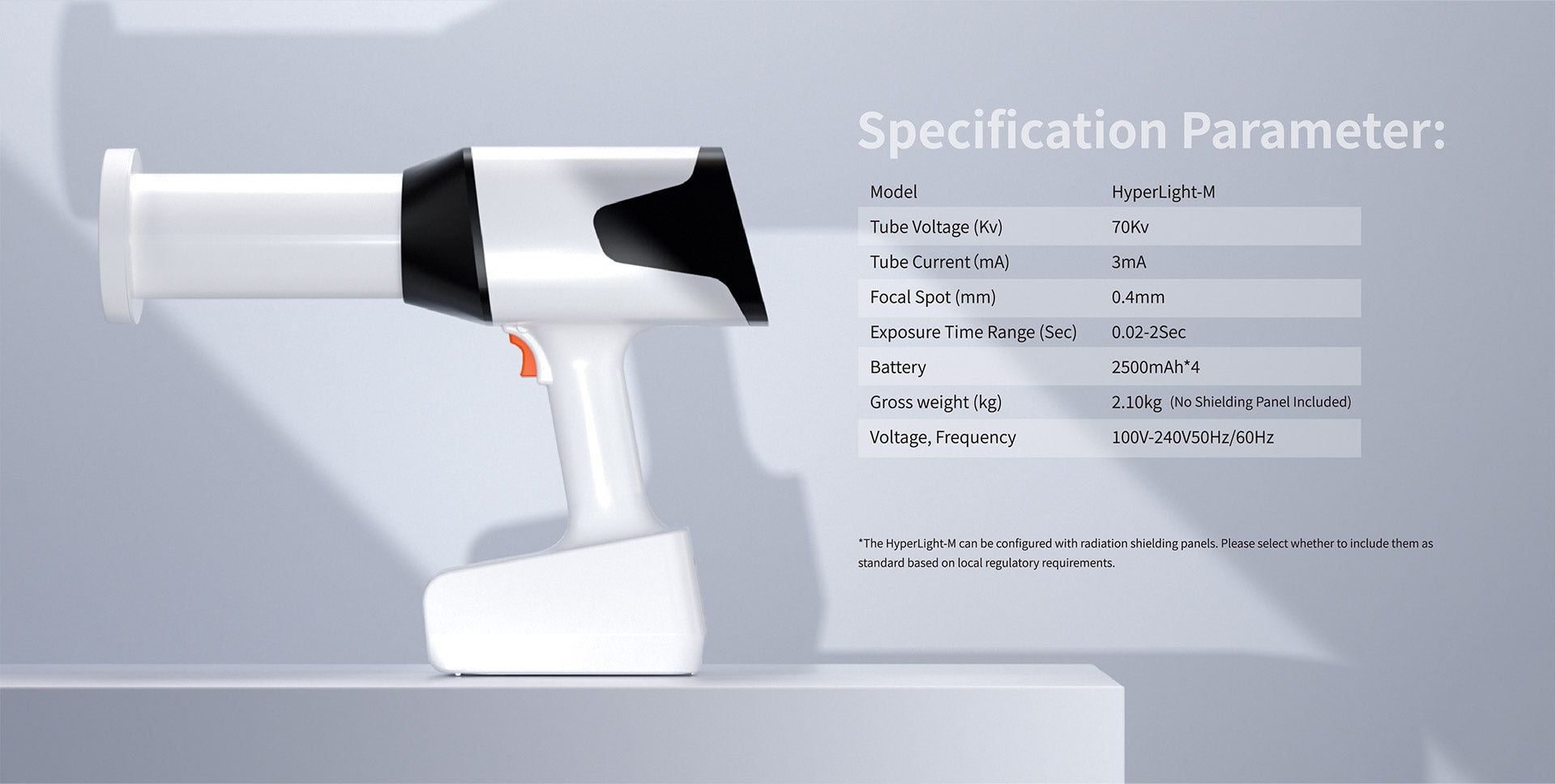 Hyperlight-M - Portable X-ray Unit Eighteeth