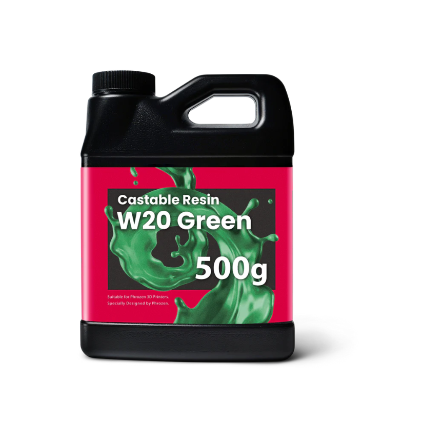 Phrozen Castable Resin W20-Green 500g Phrozen