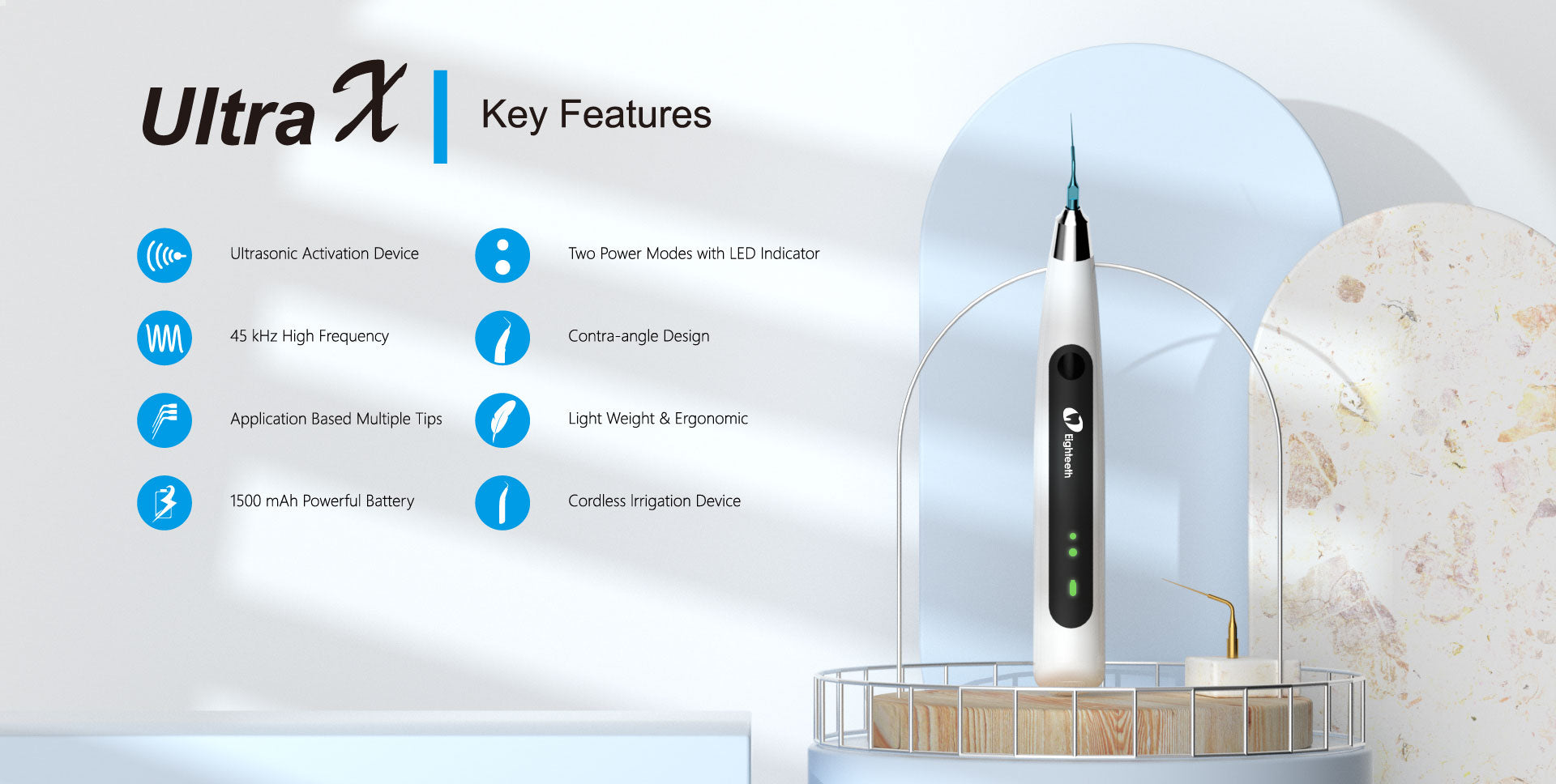 Ultra X - Ultrasonic Device (Metal Eighteeth
