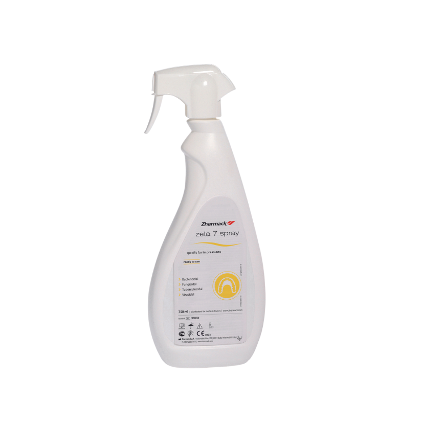 Zeta 7 Spray 750ml (Disinfectant for Impressions) Zhermack