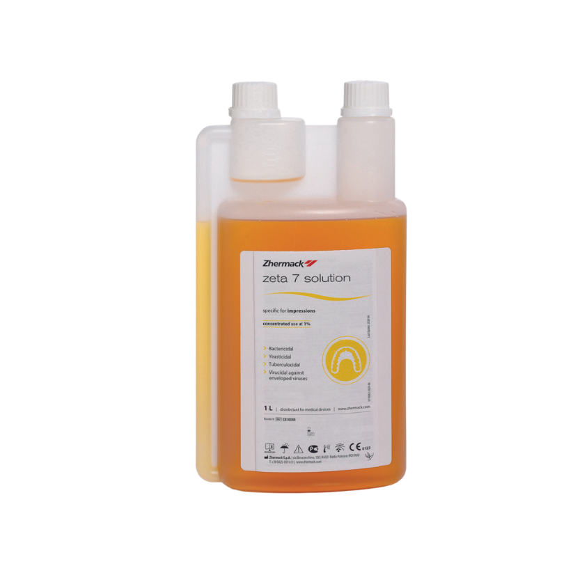 Zeta 7 Solution 1000ml (Disinfectant for Impressions) Zhermack